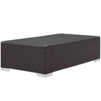 Convene Espresso Outdoor Patio Coffee Table image 3