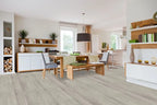 5 mm SPC Vinyl Flooring | 7" X 48" Plank | 1 mm IXPE Padding Attached | 22 Mil Wear Layer | Click Lock Installation | Aero Series 4213 | Fire Resistant | FloorScore® Certified | 1 Box (10 Planks)) image 3