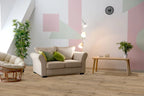 5 mm SPC Vinyl Flooring | 7" X 48" Plank | 1 mm IXPE Padding Attached | 22 Mil Wear Layer Plus 6 Mil UV Layer | Click Lock Installation | Gasto Fortika Series 1524 | Fire Resistant | FloorScore® Certified | 1 Box (10 Planks) image 2