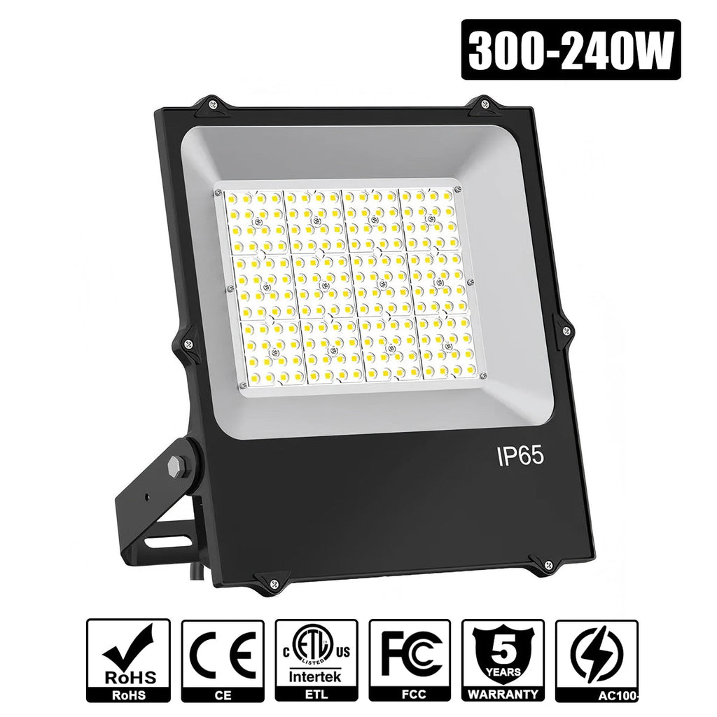 240W & 300W LED Flood Light | 5000K | IP65 Outdoor Lighting with 6kV Surge Protection image 7
