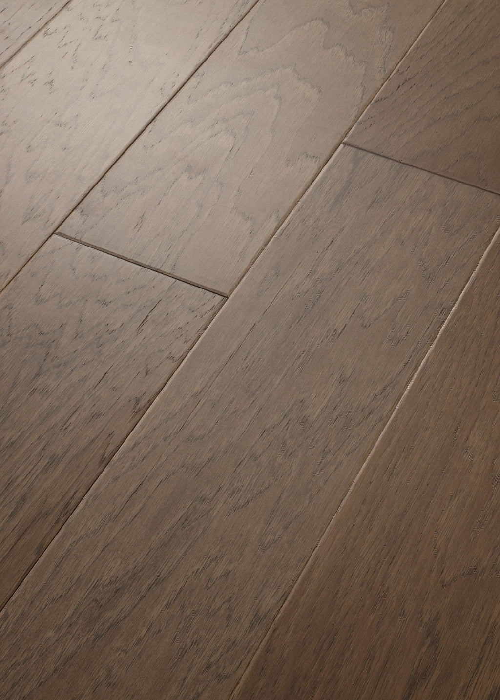 High Plains 6 3/8 | Repel Collection | Hide Shade | Hickory | Real Hardwood | Water Resistant | Scuff Resistant | 1.2 mm Veneer Thickness | 30.48 Sq. Ft. Per Carton | Wire Brushed Texture image 2