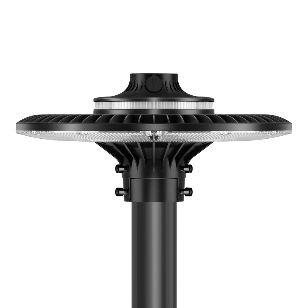 LED Post Top Pole Light with Dusk to Dawn Photocell, 60W/80W/100W/120W/150W/200W Options, 3000K/4000K/5000K CCT Tunable, LED Garden Area Lights for Pathway IP65 Waterproof image 12