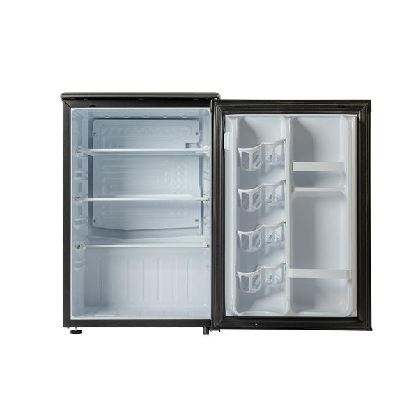 Romwell UK 3.3 Cu.Ft Compact Refrigerator (No Freezer) | Scratch-Resistant Worktop | 2 Years Replacement Warranty | A Space-Saving Marvel for Bedroom, Dorm, and Office image 4