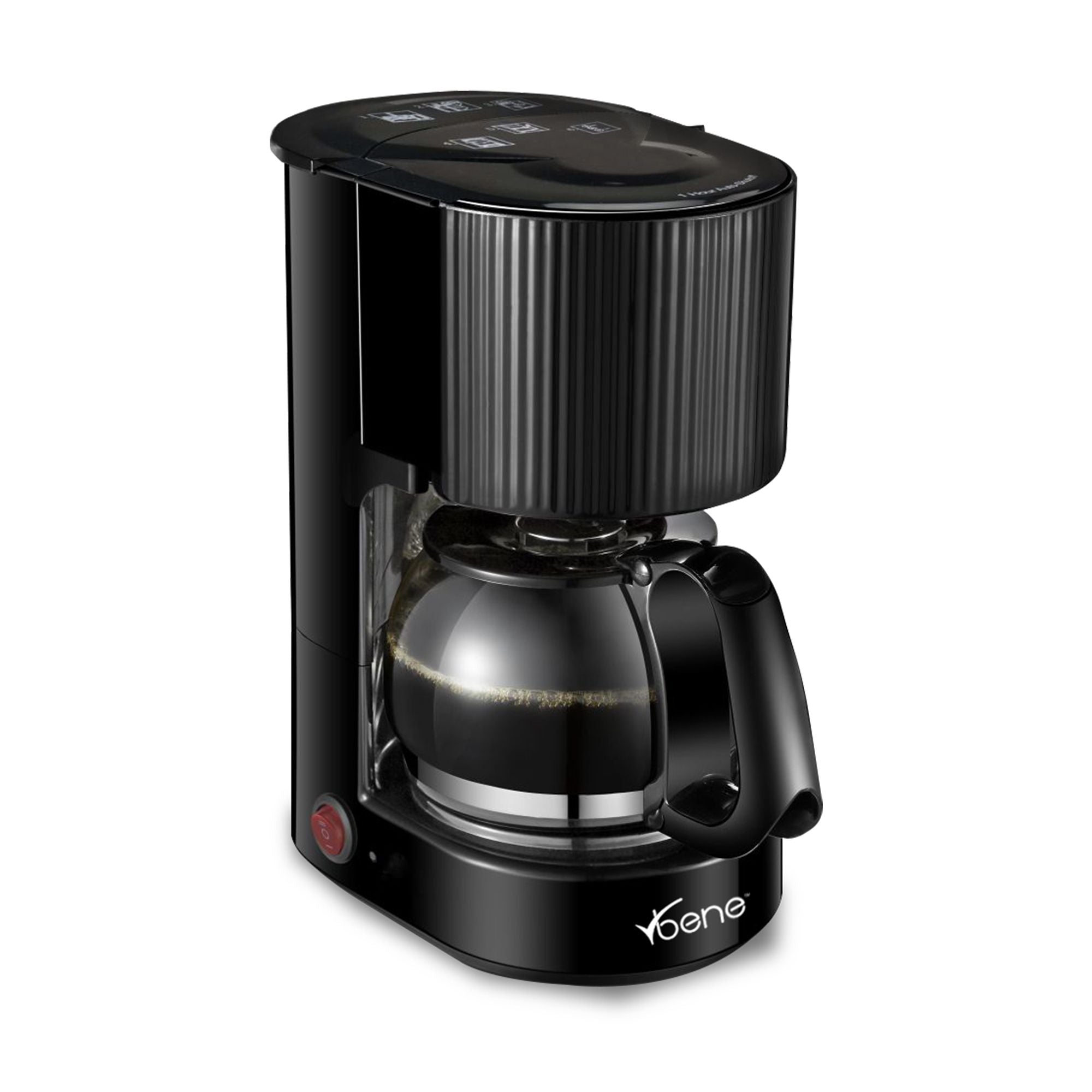 600 Watt 4 Cup Coffee Maker | One Hour Automatic Shut Off | Black Coated Warming Plate | Pause and Serve | ETL Listed | Instant Brew | Compact Coffee Maker | Pack Of 6 image 5