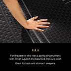 Beautyrest® Black Mattress | Black Series | Triple-Stranded Pocketed Coil® Technology | Maximum Individualized Support | Ultimate Motion Separation | Beautyrest® Gel Memory Foam | CertiPUR-US® Certified | 10-Year Limited Warranty | 100-Night Trial image 11