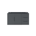 24" Or 36" | Bathroom Vanity Cabinet (Sink Basin Not Included) | White Or Gray Color Options | Vitality Series | Modern Bathroom Vanity | Soft-Close Doors | Wall-Mount Design image 2