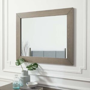 Merritt Mirror in Oak | Contemporary Modern Allure Appeal | Pack of 2