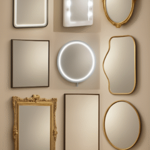 Framed Vanity Mirrors