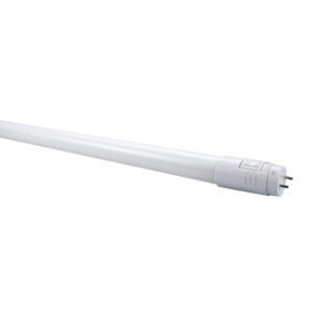 LED T8 Glass Tube | 18 Watt | 2250 Lumens | 4000K/5000K/6500K CCT Tuneable | 120-277Vac | 4 FT | Frosted Lens | Type A+B | Double Ended Power | ETL & DLC Listed | Pack Of 25