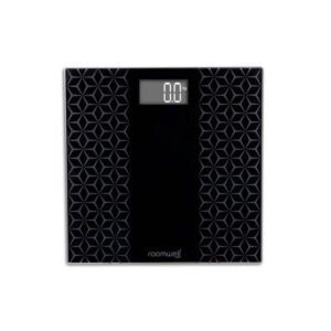 Roomwell UK Serene Digital Bathroom Scale Black | Anti Slip | Anti Skid | Auto Off | Clear 3.2″ LCD Display | 1 Year Warranty | Pack of 10
