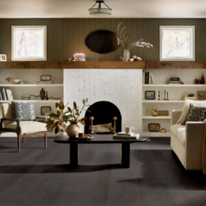 Empire Oak Plank | The Gallery Collection | Astor Shade | White Oak | Real Hardwood | 1.2 mm Veneer Thickness | 29.53 Sq. Ft. Per Carton | Wire Brushed Texture